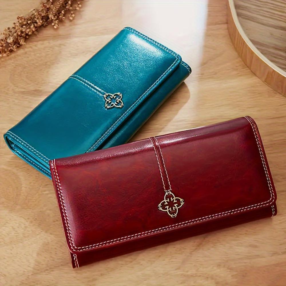 Nicole | Long portefeuille en cuir