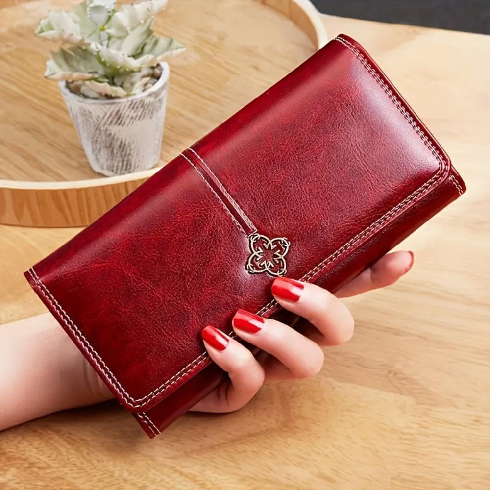 Nicole | Long portefeuille en cuir