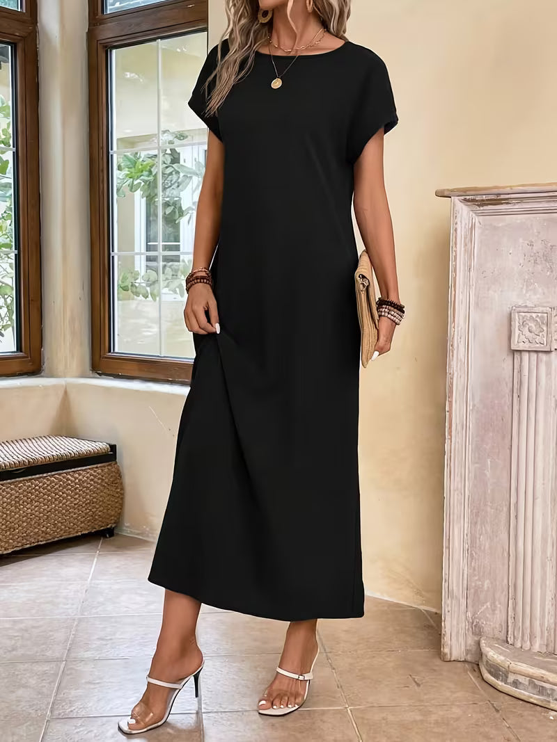 Margaux™ — Robe longue élégante et minimaliste