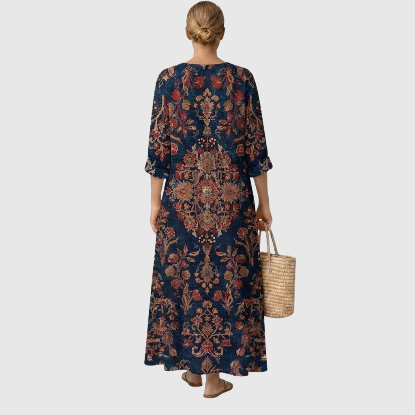 Alessia™ | Robe Fleurie Élégance Naturelle