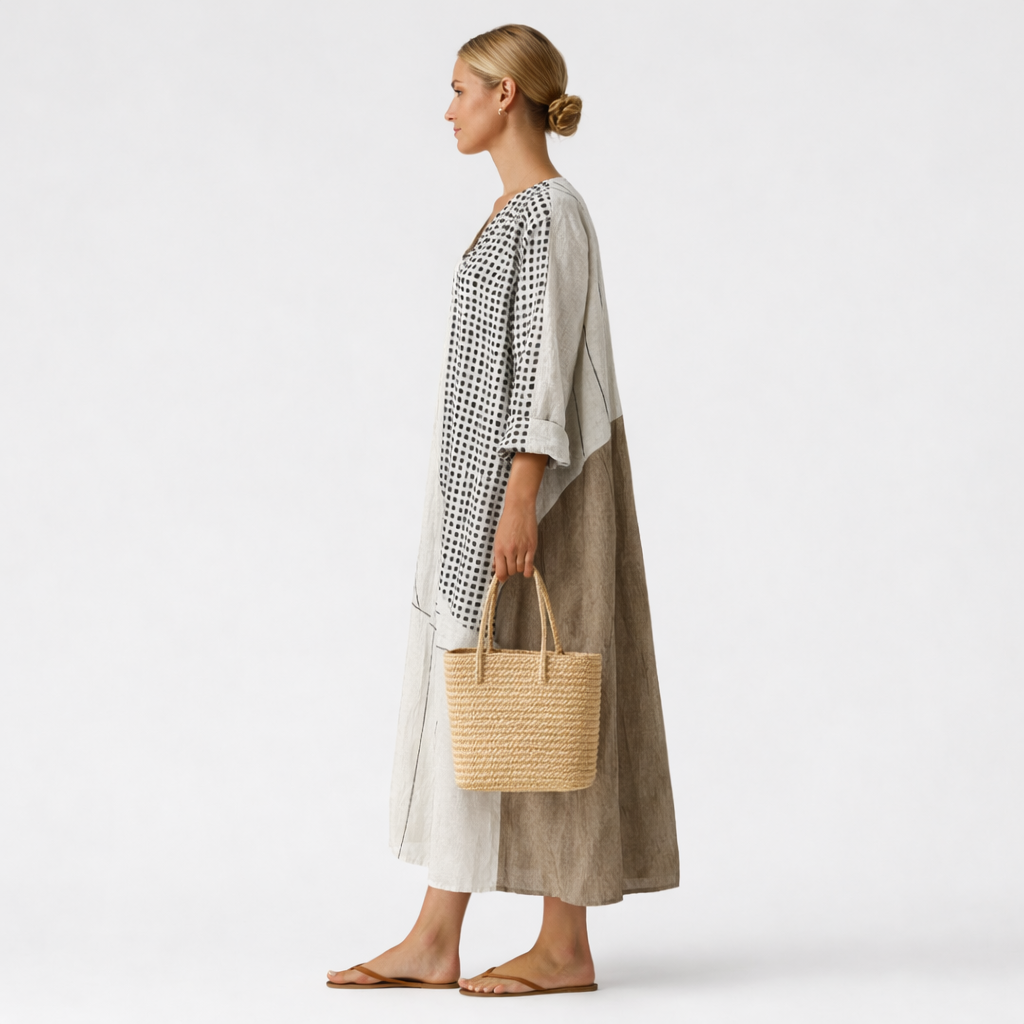 Emma™ | Robe Rayée Élégante