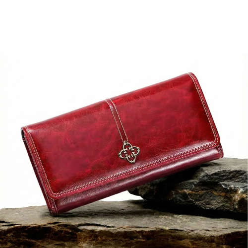 Nicole | Long portefeuille en cuir