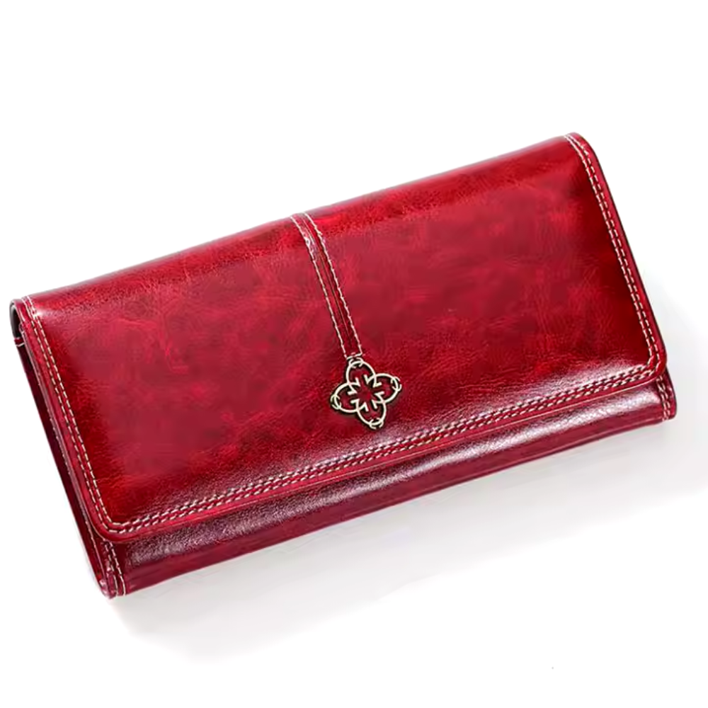 Nicole | Long portefeuille en cuir