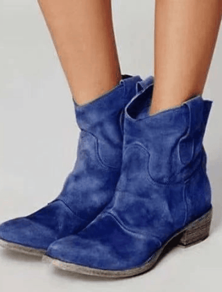 Camille | Bottines en Suède Confort - Maison Denise