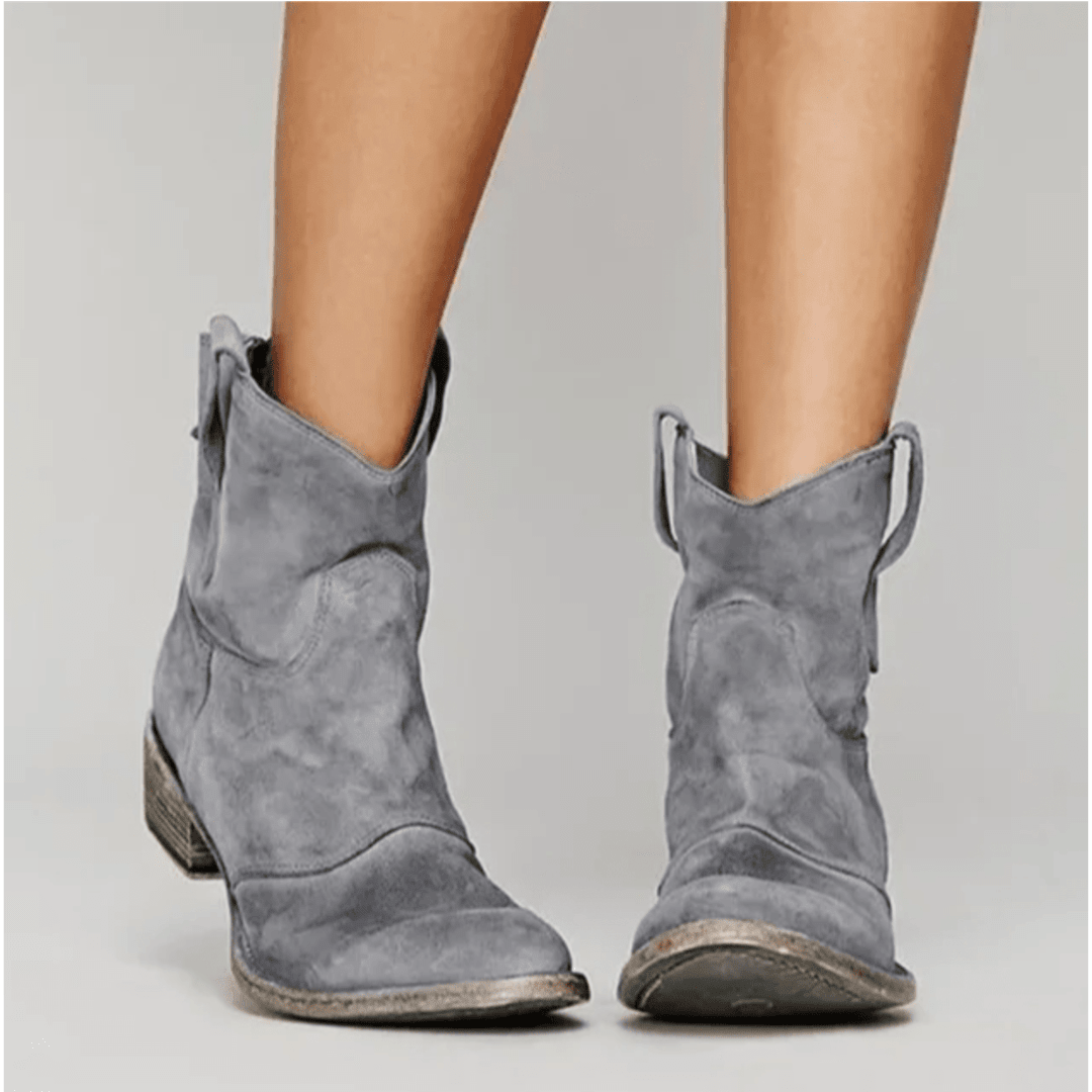 Camille | Bottines en Suède Confort - Maison Denise