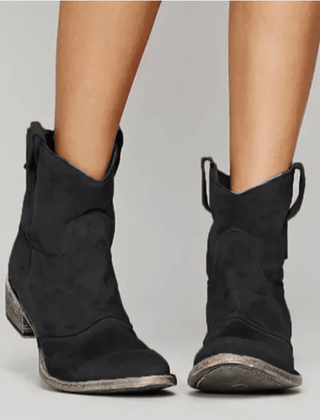 Camille | Bottines en Suède Confort - Maison Denise