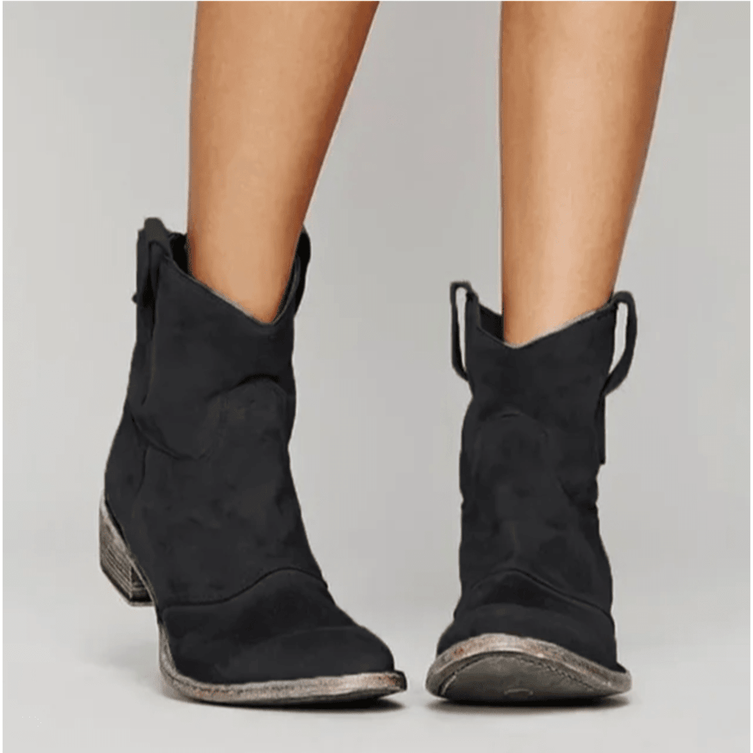Camille | Bottines en Suède Confort - Maison Denise