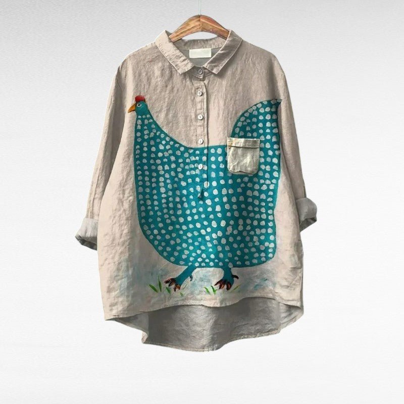 Céline | Blouse élégante d’été - Maison Denise