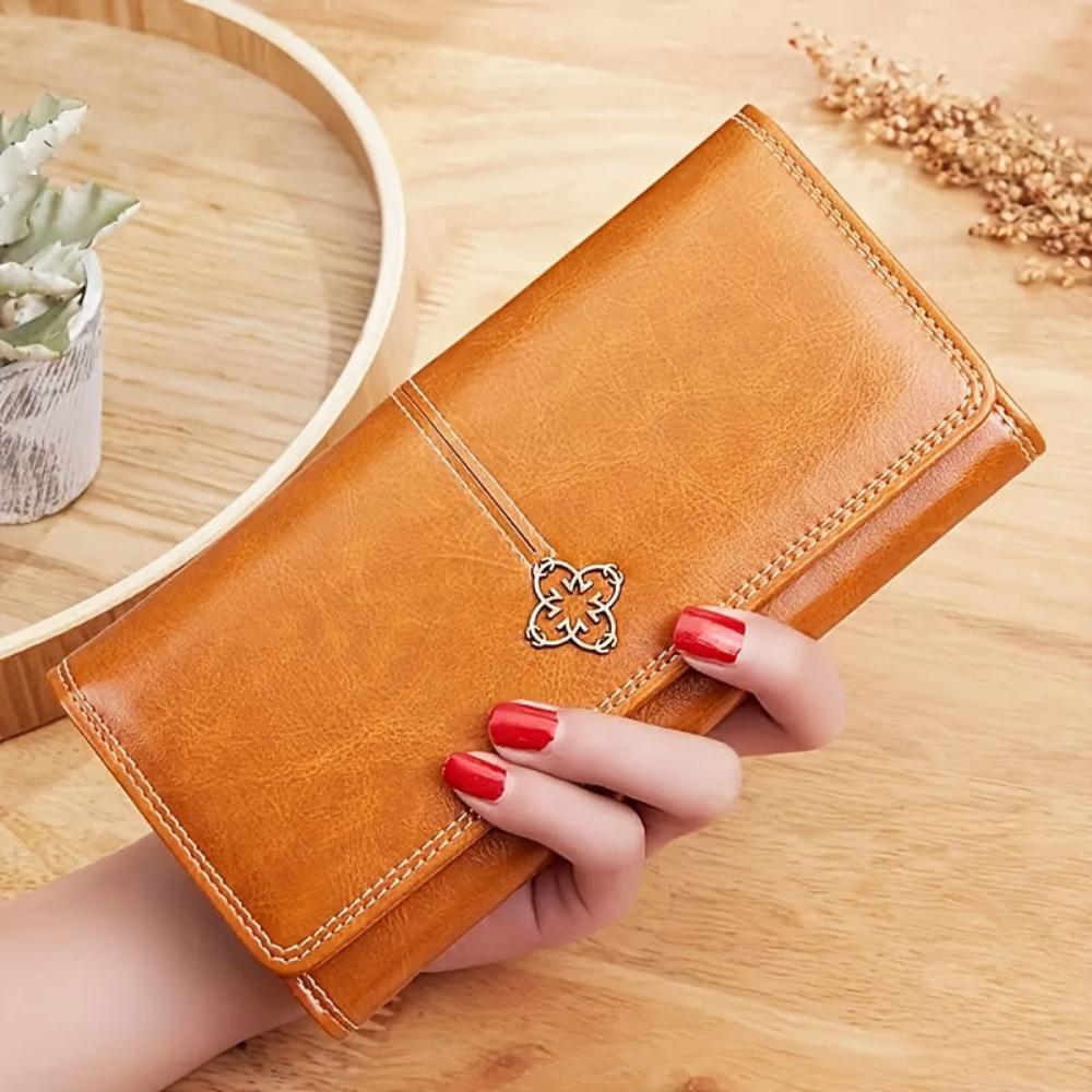 Nicole | Long portefeuille en cuir