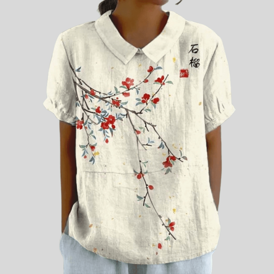 Haut Fleuri Confort Élégant - Maison Denise