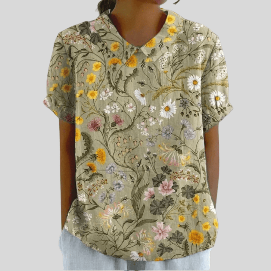 Haut Fleuri Confort Élégant - Maison Denise