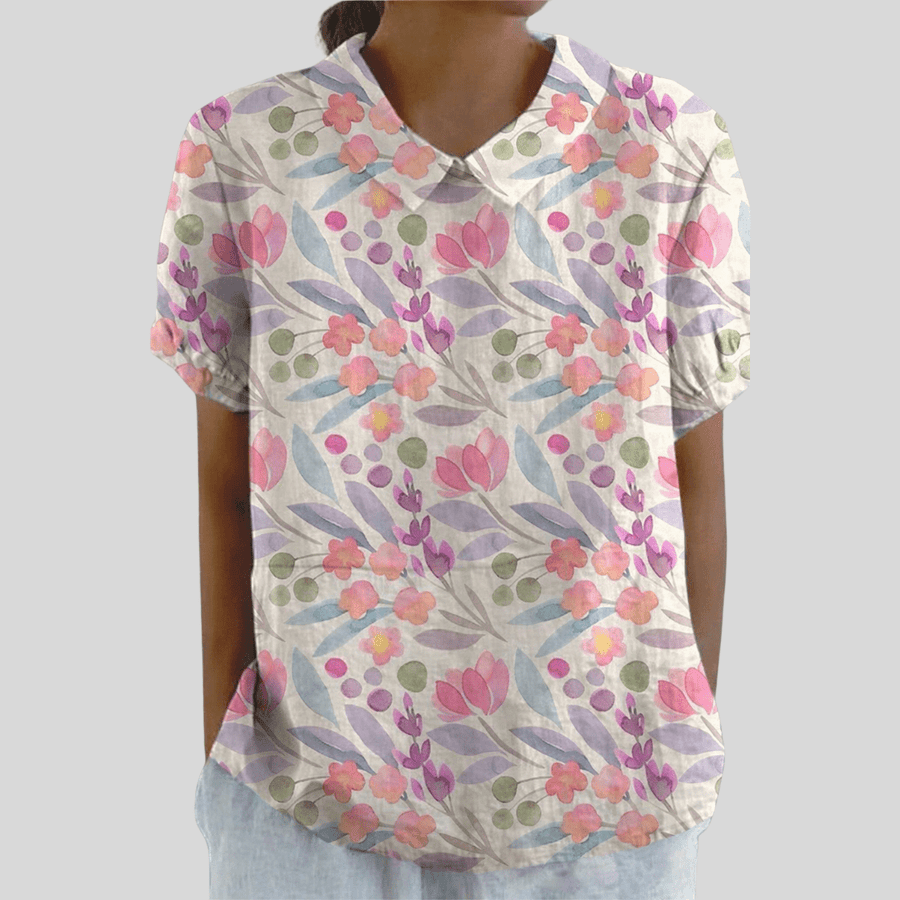 Haut Fleuri Confort Élégant - Maison Denise