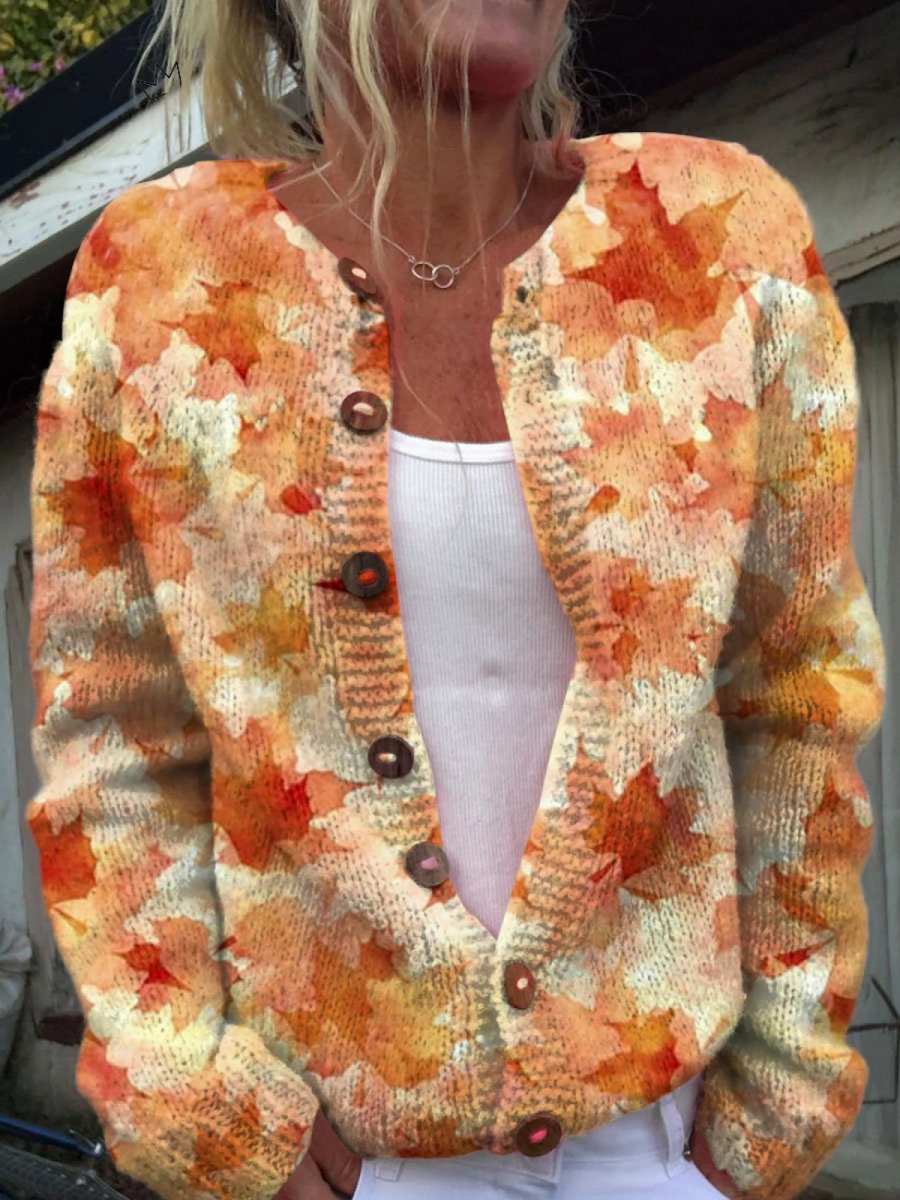 Noémie™ | Cardigan-Pull en Maille Vintage - Maison Denise
