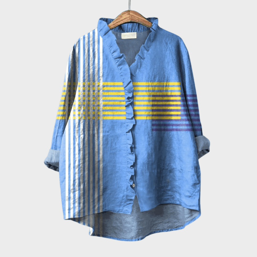 Tina | Blouse élégante d’été - Maison Denise